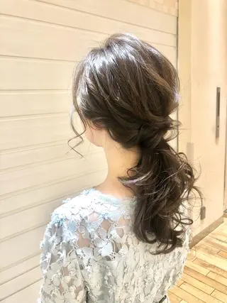 ヘアアレンジ ヘアセット ✴︎Mai✴︎銀座のヘアスタイル