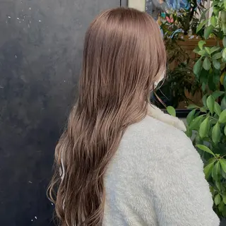 ロング 比嘉 陽のヘアスタイル