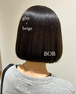 ショート 加納千華 /ボブ/ぱつっとボブのヘアスタイル