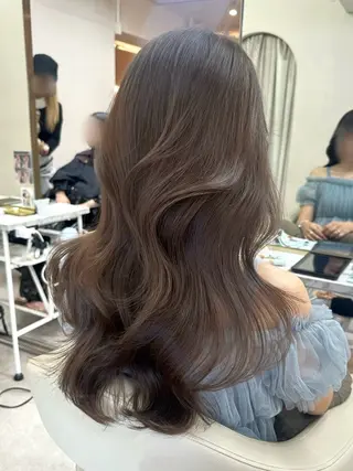 ロング カラー 韓国ヘア🦢🖤 Sayumiのヘアスタイル