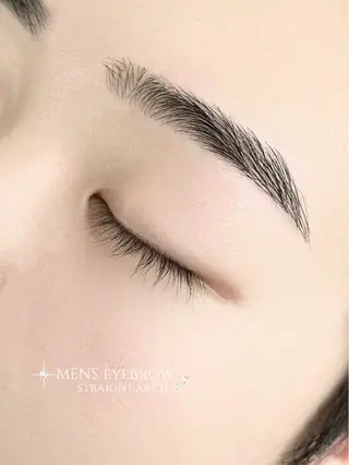 メンズ アイブロウ 佐藤 実優のマツエク・マツパデザイン