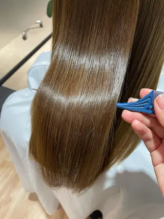 セミロング スパニスト🫧‪ いこまのヘアスタイル