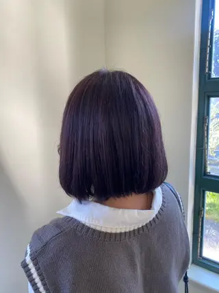 ミディアム カラー 【nui 茨木】 原田美紅のヘアスタイル