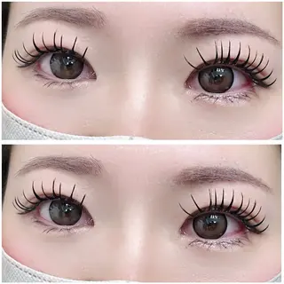 マツエク・マツパ Miu nail ayaのマツエク・マツパデザイン