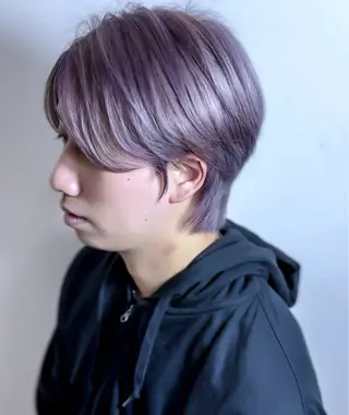 ショート カラー メンズ SALOWIN名古屋Suite店所属・名古屋のメンズ特化 美容師/わたるのヘアスタイル