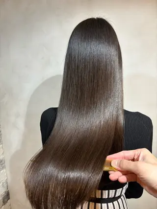 ロング 美髪矯正 🌈髪質改善 山下のヘアスタイル