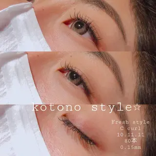 マツエク・マツパ Neo店長🌿 KOTONO🌿のマツエク・マツパデザイン