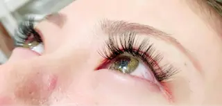 ミディアム カラー パーマ ヘアアレンジ メンズ キッズ マツエク・マツパ ヘア&カフェ ♡リエットのマツエク・マツパデザイン