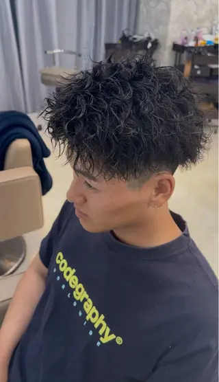 ショート パーマ 壱岐祥一朗 【ツイスパ特化】のヘアスタイル