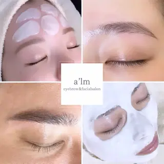 アイブロウ アイブロウ&フェイシャルサロンa‘lm所属・WAX脱毛/肌質改善 眉毛とお肌のサロンのエステ・リラクイメージ