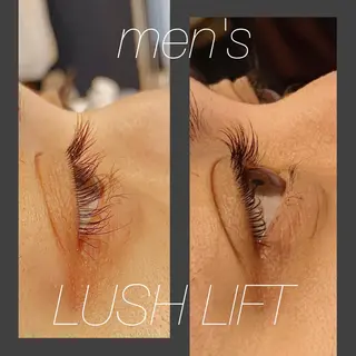 メンズ マツエク・マツパ まつげパーマ/眉毛 ［ALBA］のマツエク・マツパデザイン