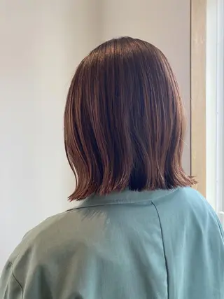 ミディアム カラー ヘアアレンジ Nancy所属・束感まつげ❤︎ あみのマツエク・マツパデザイン