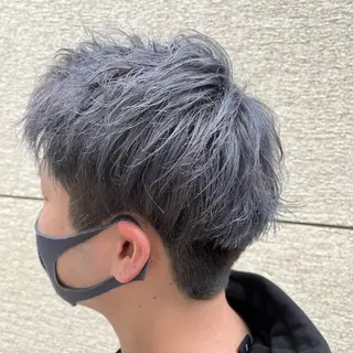 ショート カラー メンズ 🐾 Ash日暮里 ひろと🐾のヘアスタイル