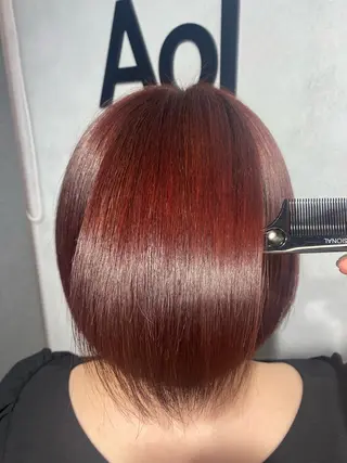 ショート カラー AOl所属・🫧艶髪🪽 Karinのヘアスタイル