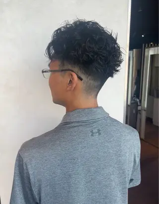 パーマ メンズ 山田 知佳のヘアスタイル