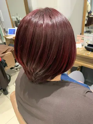 ショート カラー 松永 らりっさのヘアスタイル