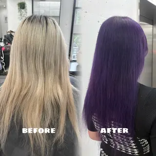セミロング カラー 🌟ゆりあ🌟 JILLSTUDIOのヘアスタイル