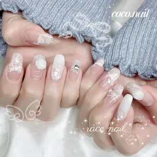 ネイル coco.nail/ y2k/ワンホンのネイルデザイン