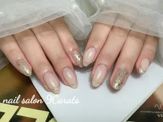 ネイル 💜ワンホンネイル ナインカラット💎のネイルデザイン