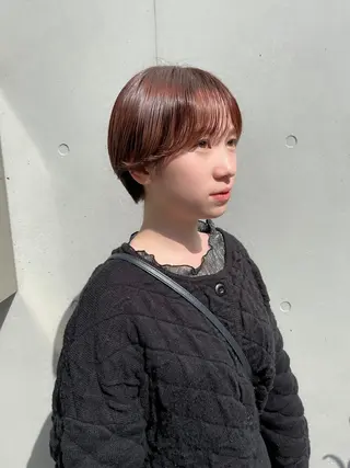 ショート カラー メイクス表参道所属・ショート/ボブ 矢野湧也のヘアスタイル