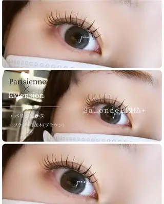 マツエク・マツパ EMMA plus．のマツエク・マツパデザイン