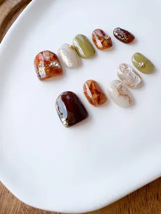 ネイル 🌲🌳🚪iiit o🌲🌳🌲のネイルデザイン