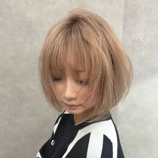 ショート カラー きぃちゃん/カラー 特化/いろあそび🦋のヘアスタイル