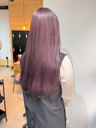 ロング Juri /暖色カラーのヘアスタイル