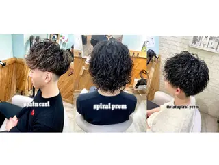 ショート パーマ メンズ CORE(コア)新宿所属・CORE masaのヘアスタイル
