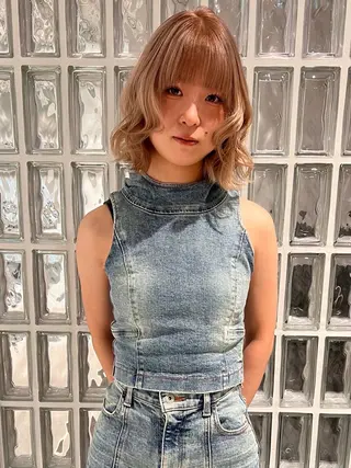 ミディアム カラー fin,怜哉 /イルミナカラーのヘアスタイル