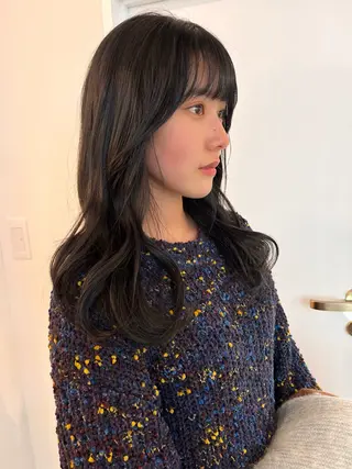 ロング カラー レイヤーカット/韓国 ヘア/ honokaのヘアスタイル