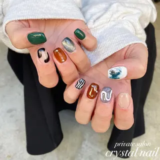 ネイル Crystal Nailのネイルデザイン