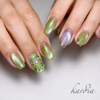 ネイル καρδιά -ｶﾙﾃﾞｨｱ-のネイルデザイン