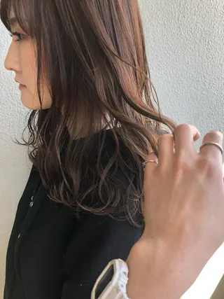 ロング 森本裕/オーナー/ スパイラルパーマのヘアスタイル