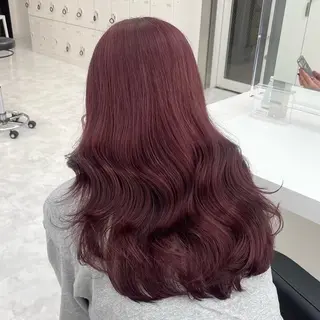 ロング カラー 韓国っぽ♡寒色/暗髪 🫧MOEKA🦋のヘアスタイル