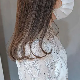 カラー セミロング ヘアアレンジ PRIVATE SALON EYES所属・EYES リアのマツエク・マツパデザイン