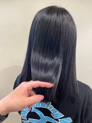 ミディアム 高階 深雪のヘアスタイル