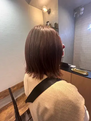 ミディアム マンツーマン美容師 🫧‪久保友華菜🫧のヘアスタイル