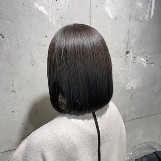 ミディアム カラー I'S.横浜所属・赤み消しカラー 🍀JUNKIのヘアスタイル