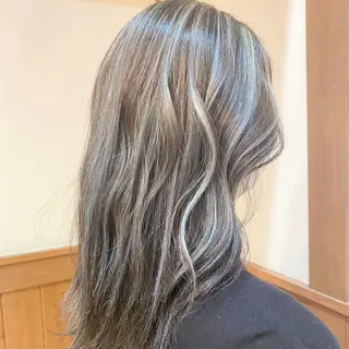 セミロング カラー ヘアアレンジ topstylist 野口 雅のヘアスタイル