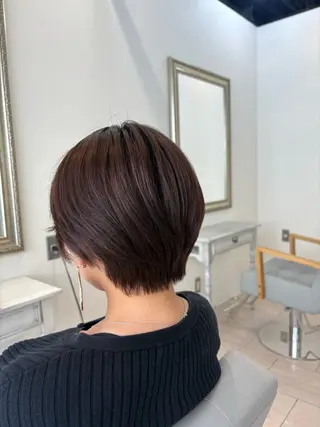 ショート アベ ミスズのヘアスタイル