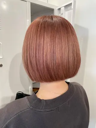 ショート カラー 💘MICOTO藤沢 髪質改善ブリーチ💘のヘアスタイル