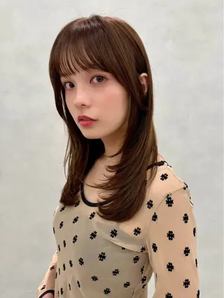 ロング 暖色/くびれヘア/ Misakiのヘアスタイル