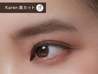 アイブロウ 韓国風ﾊﾟｰﾏ❁﻿ fu-ka❁艶ｶﾗｰのヘアスタイル