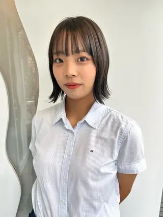 ショート カラー ボブ/透明感カラー /大宮/たぐち🥨のヘアスタイル