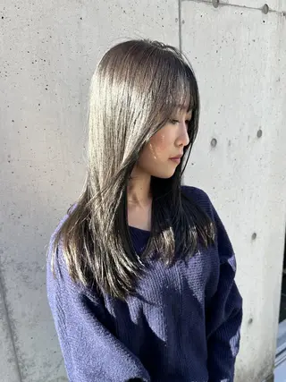 ロング カラー 【公式】髪質改善 Oto.吉祥寺のヘアスタイル