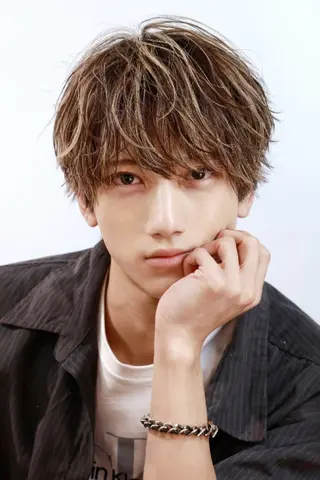 メンズ ミディアム 【無料カットモデル】 くぼたのヘアスタイル