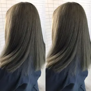 セミロング カラー Livnaリヴナ立川所属・レイヤー/ハイライト /立川/赤池宏隆のヘアスタイル