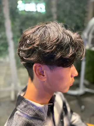 パーマ 松澤 勇輝のヘアスタイル