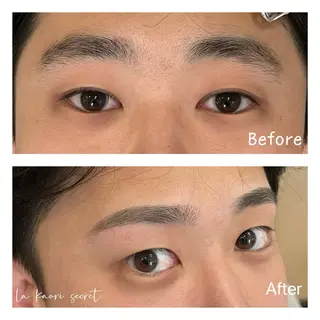 メンズ アイブロウ la kaori secretの眉毛・アイブロウイメージ